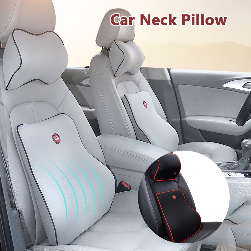 Memory Foam Car Neck Cushion Set
